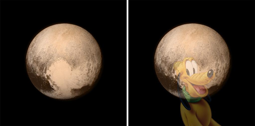 The Internet Gets Creative with Pluto Pluto Safari